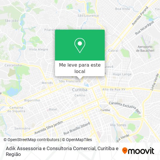 Adik Assessoria e Consultoria Comercial mapa