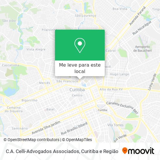 C.A. Celli-Advogados Associados mapa