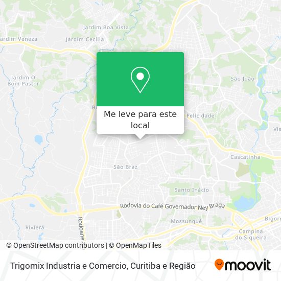 Trigomix Industria e Comercio mapa