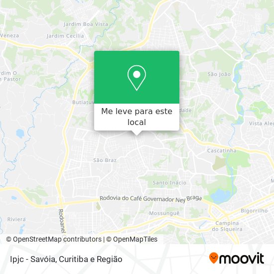 Ipjc - Savóia mapa