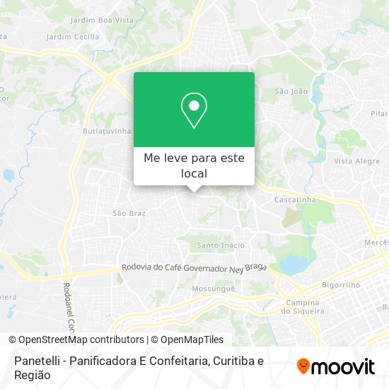 Panetelli - Panificadora E Confeitaria mapa