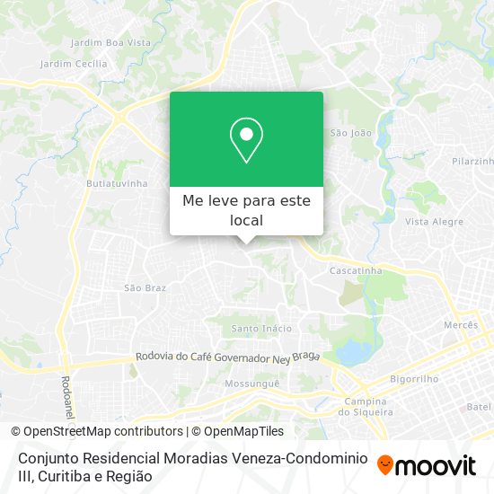 Conjunto Residencial Moradias Veneza-Condominio III mapa