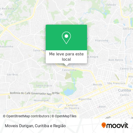 Moveis Durigan mapa