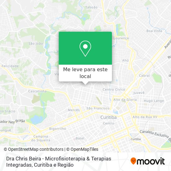 Dra Chris Beira - Microfisioterapia & Terapias Integradas mapa