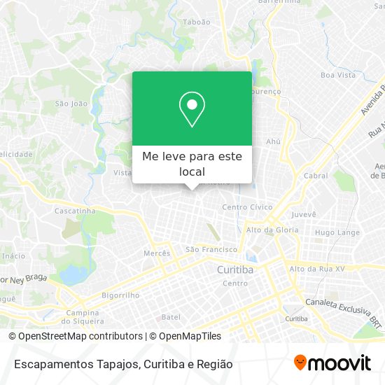 Escapamentos Tapajos mapa
