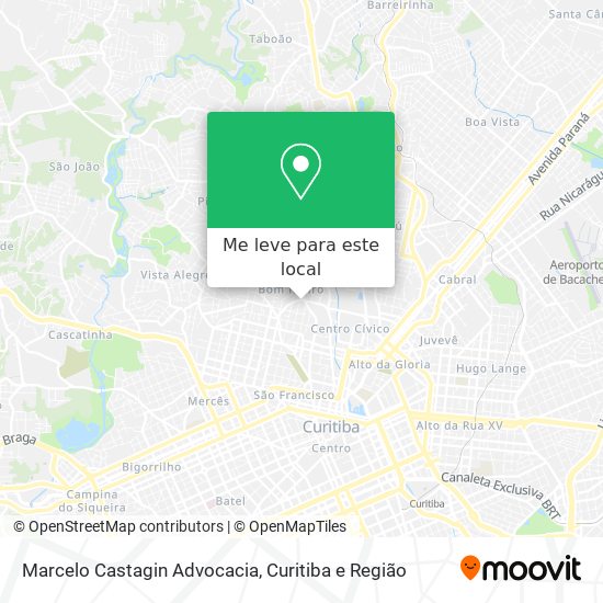 Marcelo Castagin Advocacia mapa