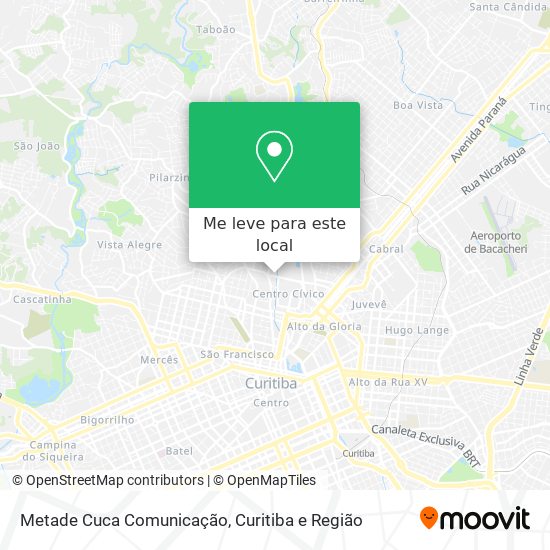 Metade Cuca Comunicação mapa