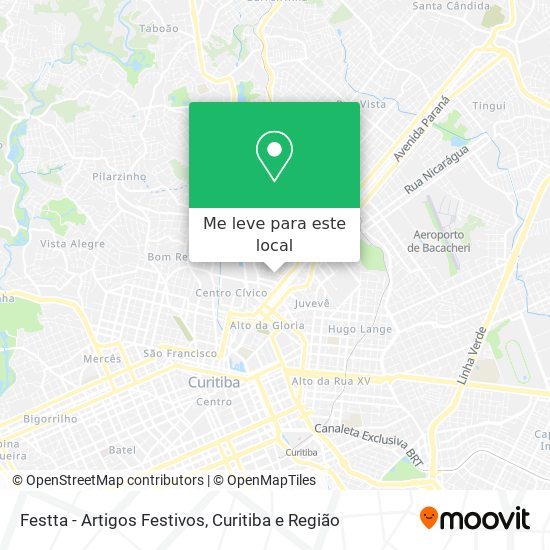 Festta - Artigos Festivos mapa
