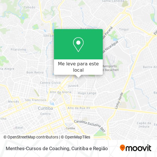 Menthes-Cursos de Coaching mapa