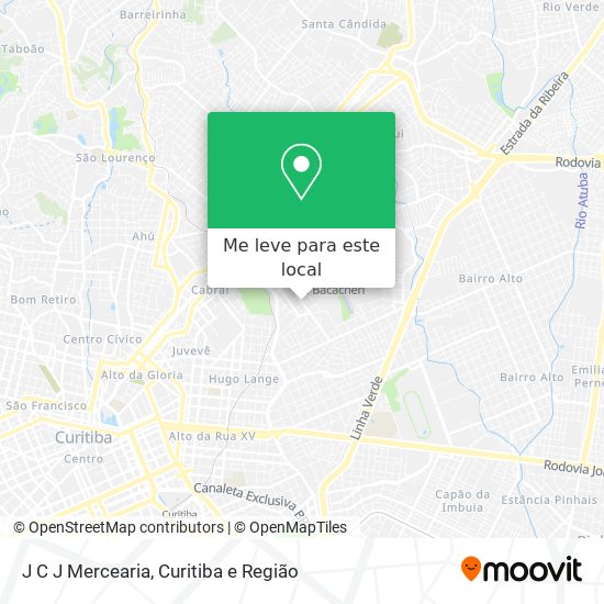 J C J Mercearia mapa