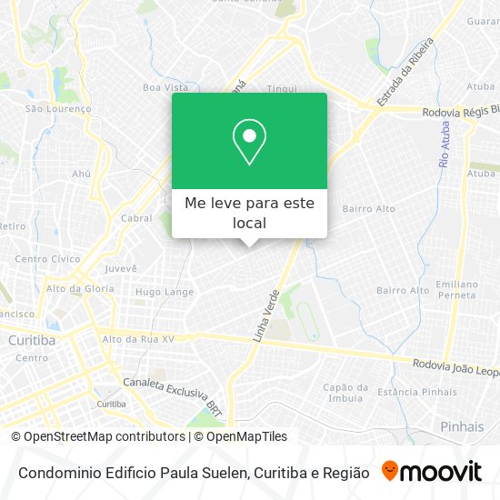 Condominio Edificio Paula Suelen mapa