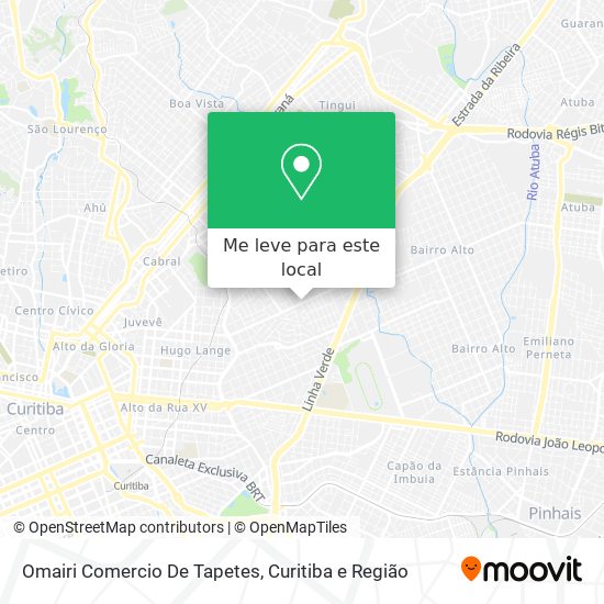 Omairi Comercio De Tapetes mapa