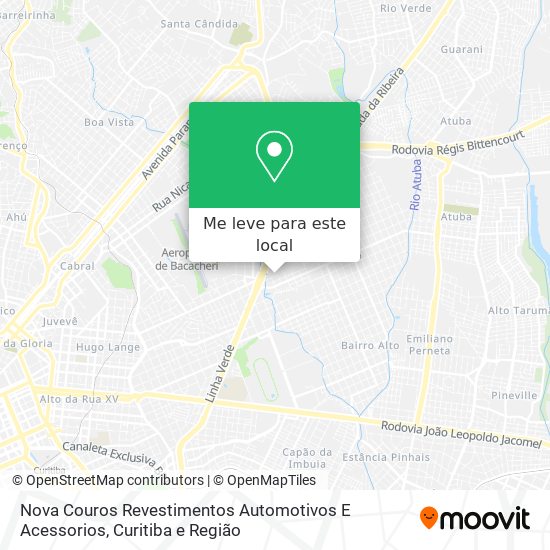 Nova Couros Revestimentos Automotivos E Acessorios mapa