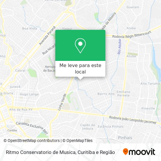 Ritmo Conservatorio de Musica mapa