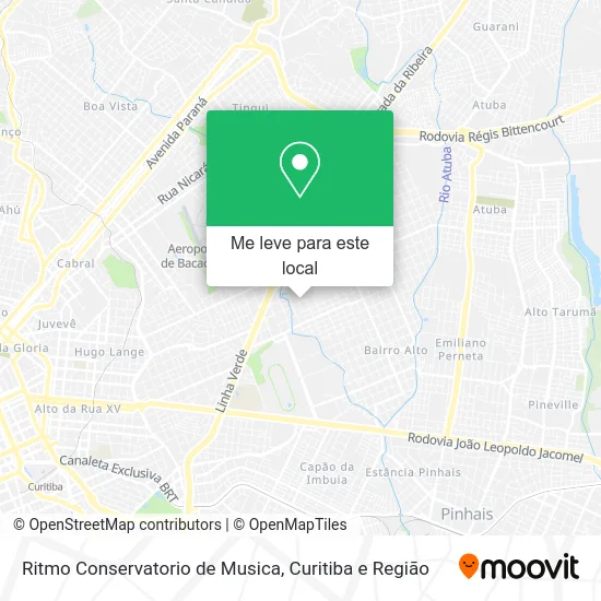 Ritmo Conservatorio de Musica mapa