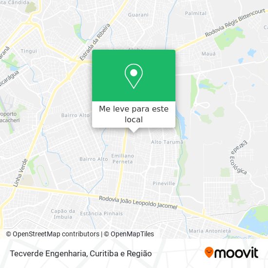 Tecverde Engenharia mapa