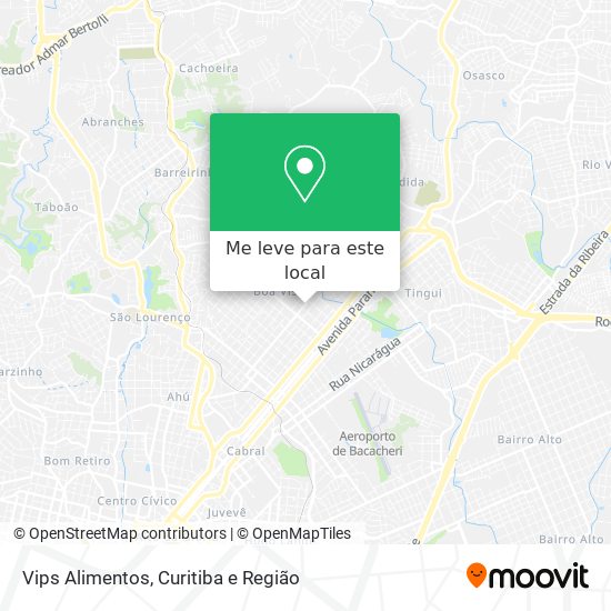 Vips Alimentos mapa