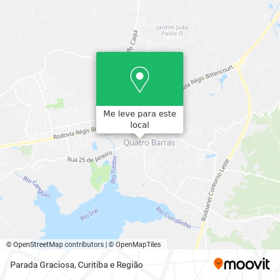Parada Graciosa mapa