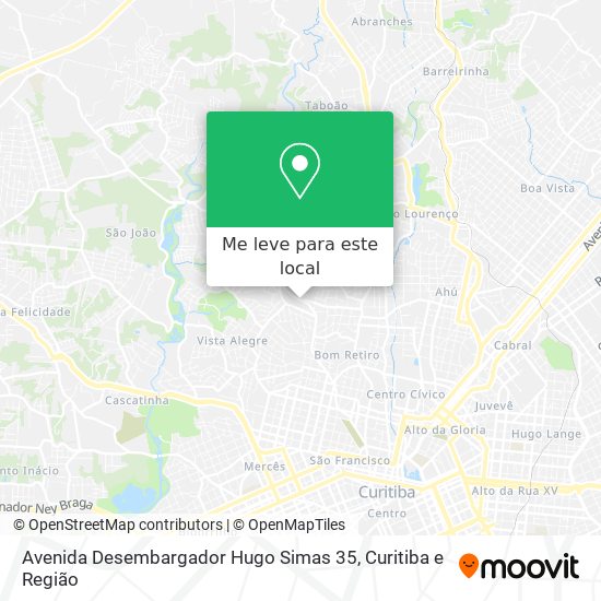 Avenida Desembargador Hugo Simas 35 mapa