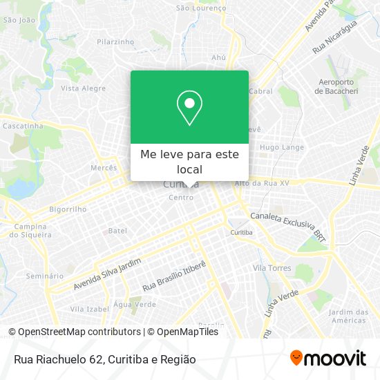 Rua Riachuelo 62 mapa