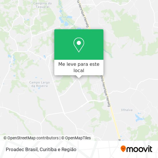 Proadec Brasil mapa