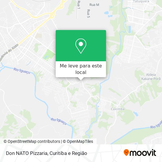 Don NATO Pizzaria mapa