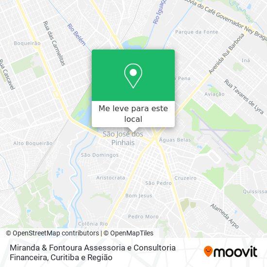 Miranda & Fontoura Assessoria e Consultoria Financeira mapa