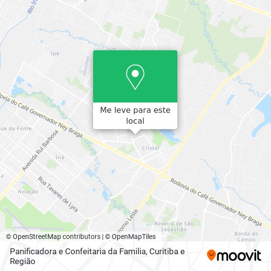 Panificadora e Confeitaria da Familia mapa