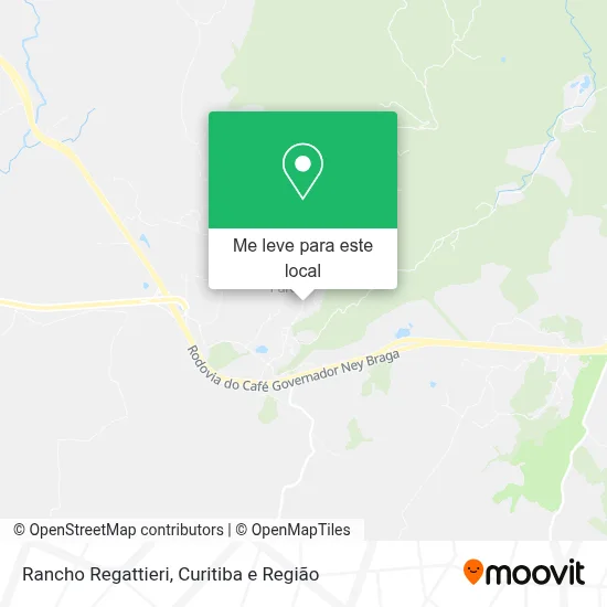 Rancho Regattieri mapa