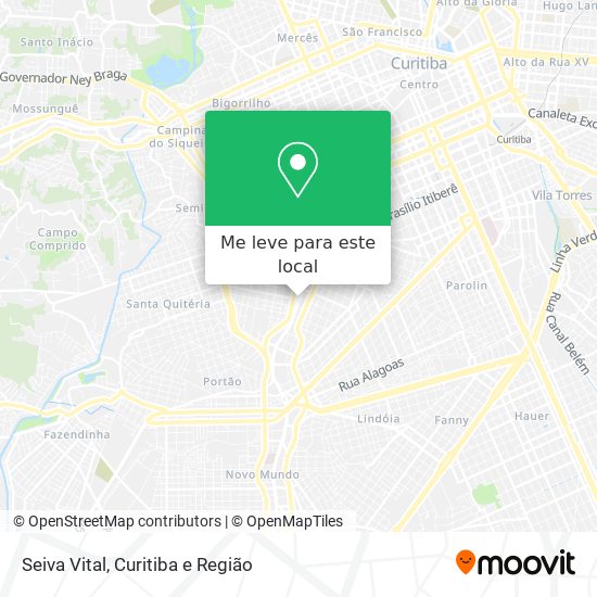 Seiva Vital mapa