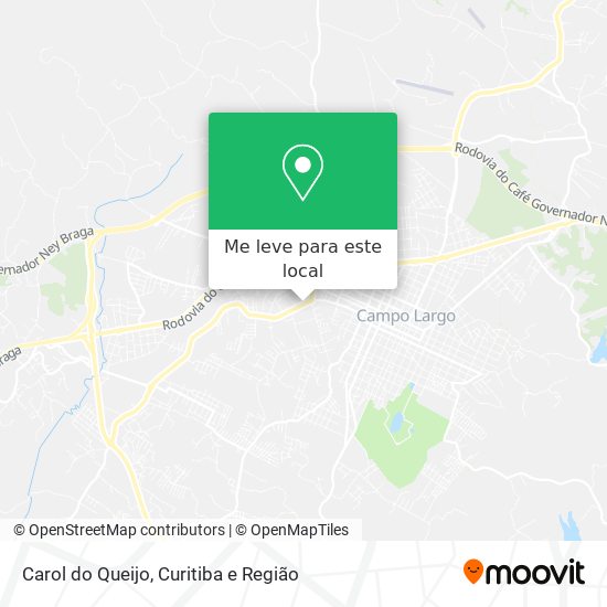 Carol do Queijo mapa
