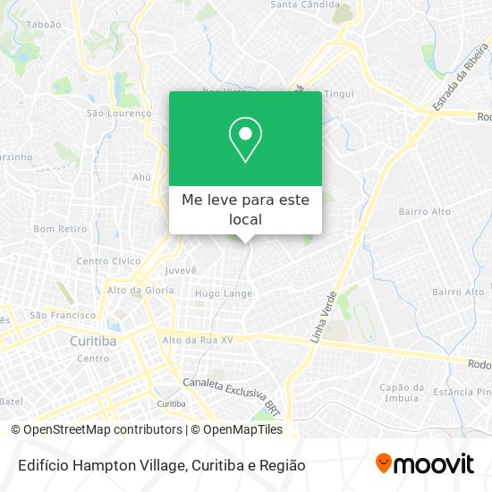Edifício Hampton Village mapa