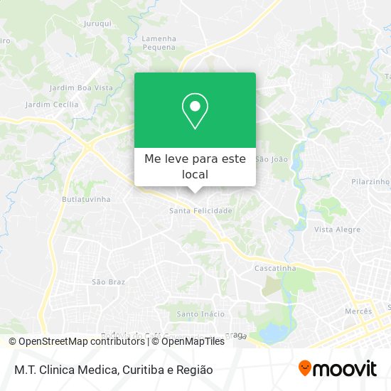 M.T. Clinica Medica mapa
