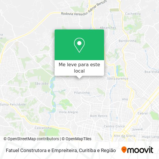 Fatuel Construtora e Empreiteira mapa