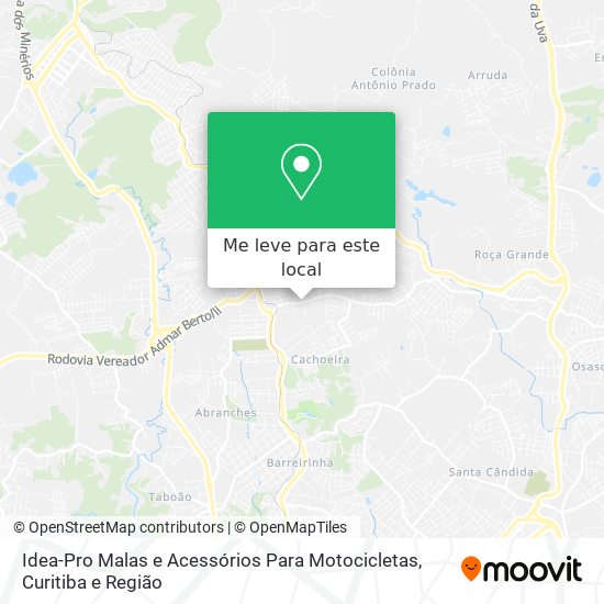 Idea-Pro Malas e Acessórios Para Motocicletas mapa