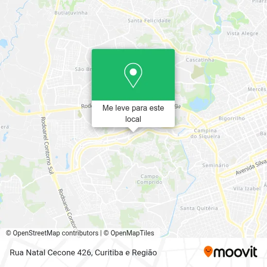 Rua Natal Cecone 426 mapa