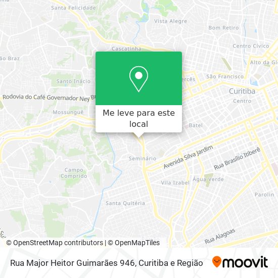 Rua Major Heitor Guimarães 946 mapa