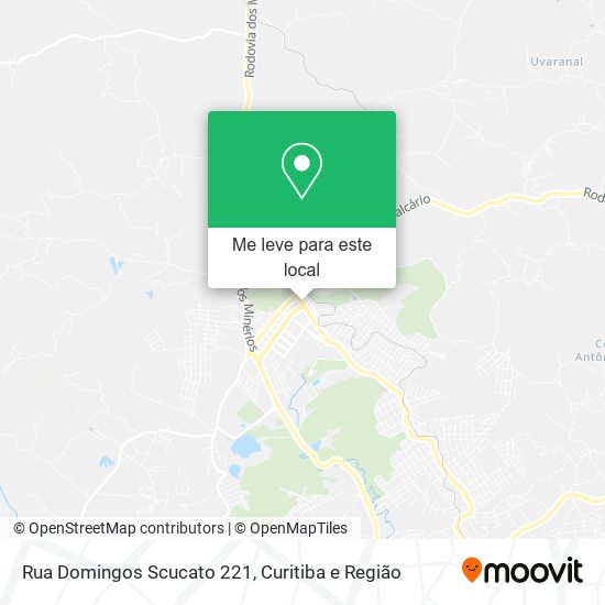 Rua Domingos Scucato 221 mapa
