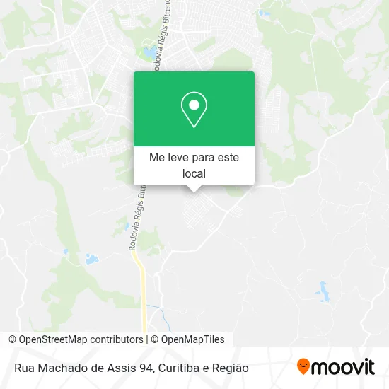 Rua Machado de Assis 94 mapa