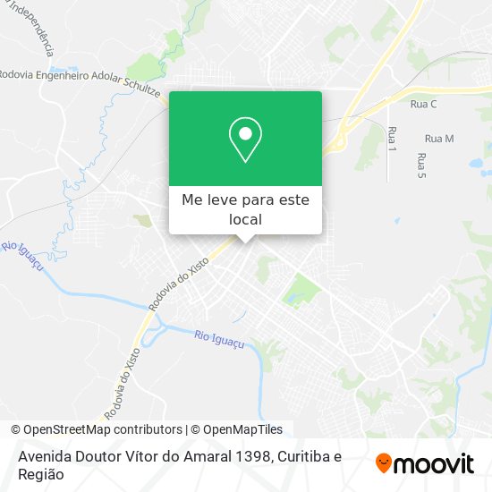 Avenida Doutor Vítor do Amaral 1398 mapa