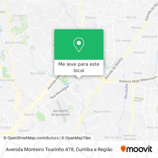 Avenida Monteiro Tourinho 478 mapa