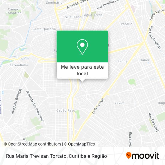 Rua Maria Trevisan Tortato mapa