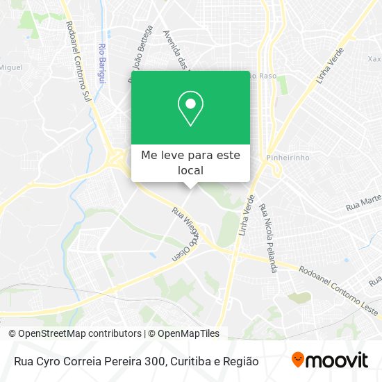 Rua Cyro Correia Pereira 300 mapa