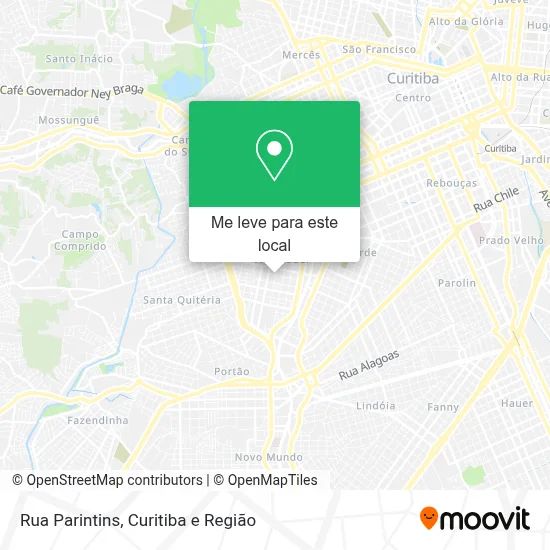 Rua Parintins mapa