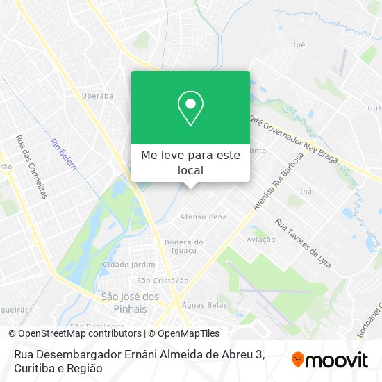 Rua Desembargador Ernâni Almeida de Abreu 3 mapa