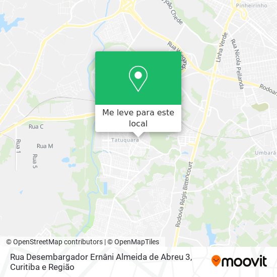 Rua Desembargador Ernâni Almeida de Abreu 3 mapa