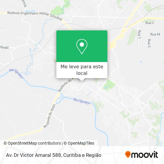 Av. Dr Victor Amaral 588 mapa