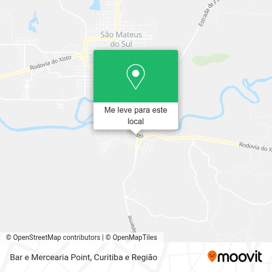 Bar e Mercearia Point mapa