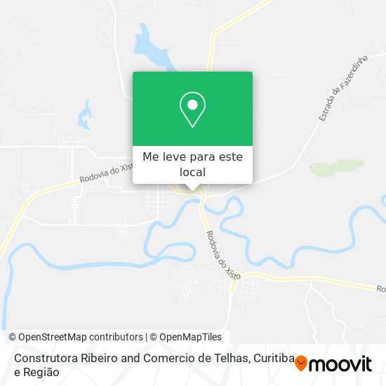 Construtora Ribeiro and Comercio de Telhas mapa