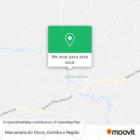 Marcenaria do Dircio mapa